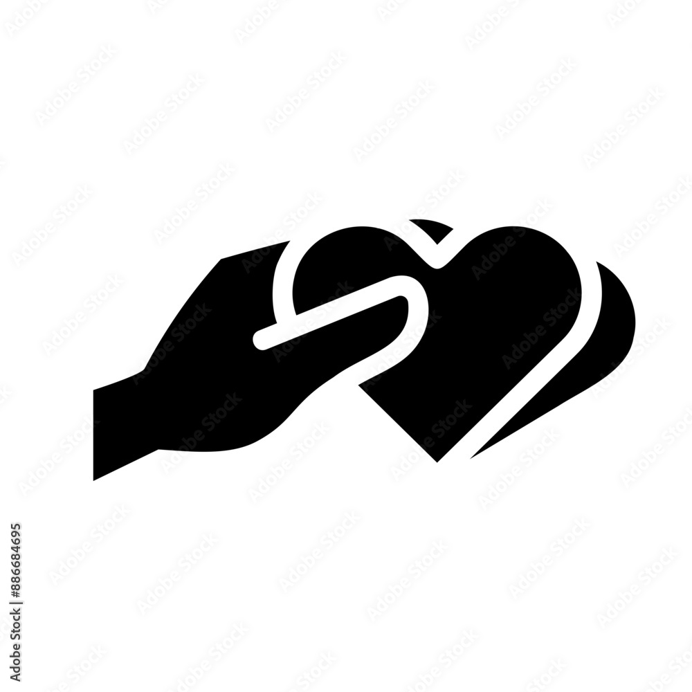 Hand Holding Heart Fill Icon - Suitable for Web Page, Mobile App, UI, UX Design Hand Holding Heart Fill Icon - Suitable for Web Page, Mobile App, UI, UX Design