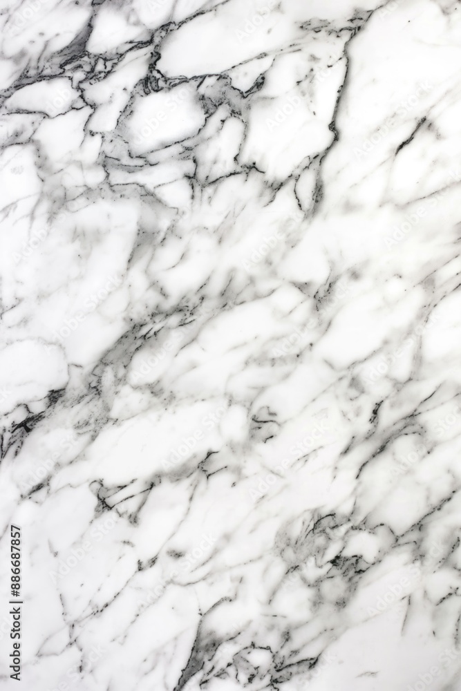 Close-up view of white Carrara marble surface with black veins. Textured appearance, blurred background marble unique pattern. Perfect for design, architecture, interior decoration projects. Close-up view of white Carrara marble surface with black veins. Textured appearance, blurred background marble unique pattern. Perfect for design, architecture, interior decoration projects.