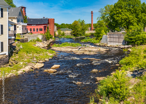 New Hampshire-Exeter-Exeter River photo