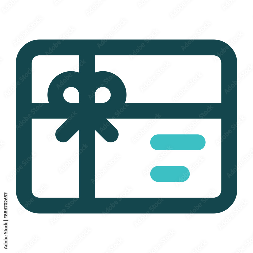 Obraz premium voucher icon for illustration