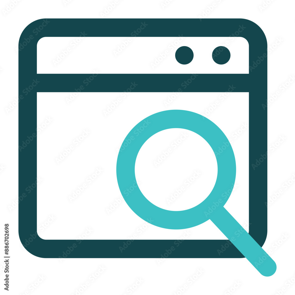 web analytics icon for illustration web analytics icon for illustration