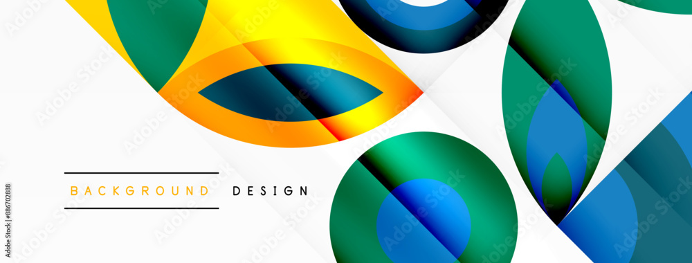 Circles and petals. Geometric beautiful abstract minimal template for Wallpaper, Banner, Background, Card, Book Illustration, landing page Circles and petals. Geometric beautiful abstract minimal template for Wallpaper, Banner, Background, Card, Book Illustration, landing page