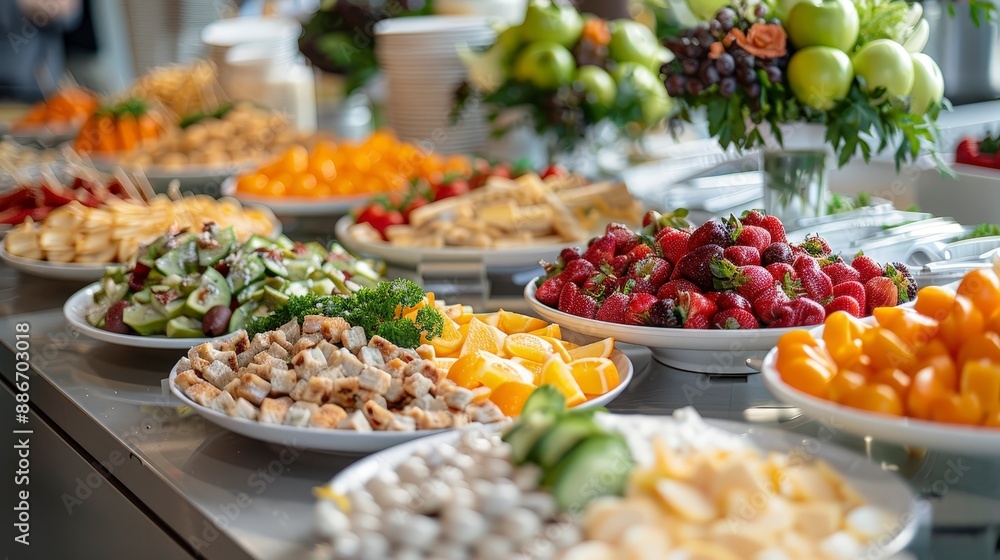 Delicious Food Buffet Spread Delicious Food Buffet Spread
