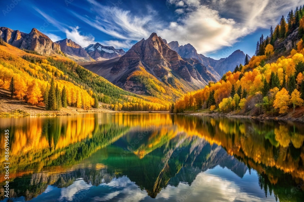 Autumn in the mountains Autumn in the mountains