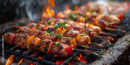 Friends enjoying street food for National Street Food Day, August 8th, diverse flavors, bustling atmosphere, culinary delights