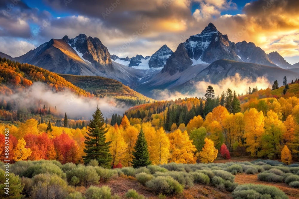 Autumn in the mountains Autumn in the mountains