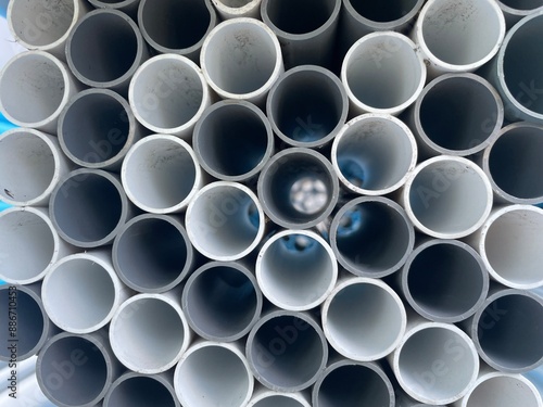 Background PVC pipe