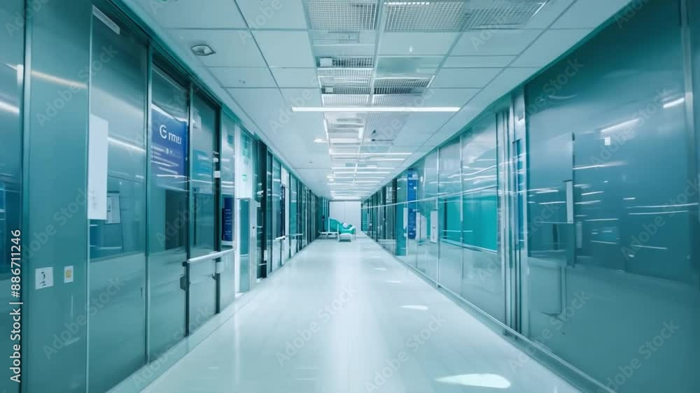 spacious, bright hospital seats and corridors spacious, bright hospital seats and corridors
