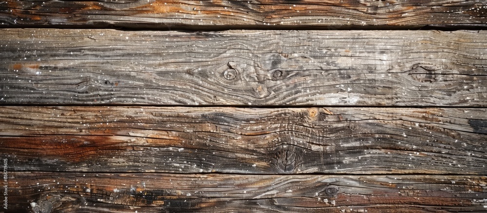 A weathered wooden plank serves as a rustic backdrop for any setting be it a table floor or any space where one might need a versatile copy space image A weathered wooden plank serves as a rustic backdrop for any setting be it a table floor or any space where one might need a versatile copy space image
