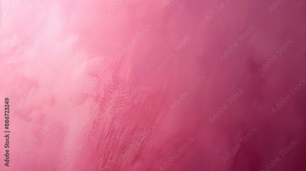 Obraz premium Vibrant Pink Textured Background with Soft Brush Strokes