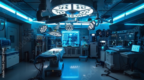 CuttingEdge Technology Robotic Surgery in a Modern Operating Room