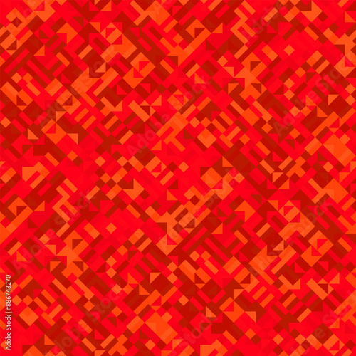 Colorful diagonal mosaic pattern background design - abstract vector graphic