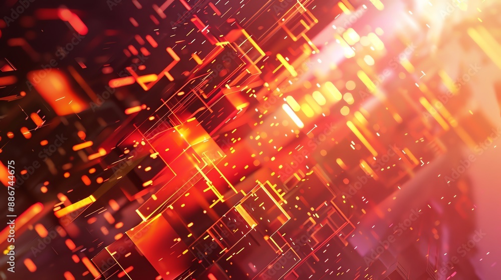 Fototapeta premium modern abstract geometric background