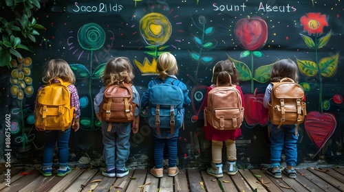Children having fun outdoors