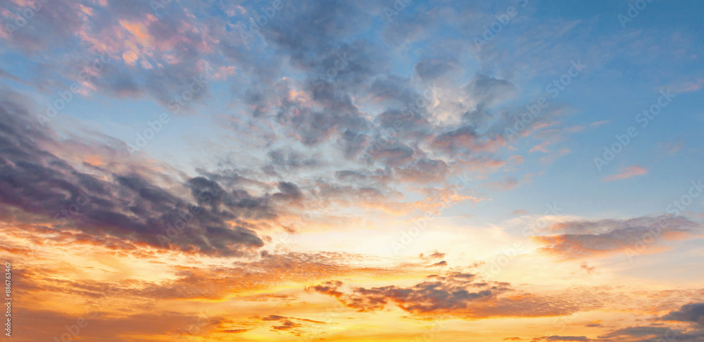 sky is a beautiful mix of blue and orange sky is a beautiful mix of blue and orange