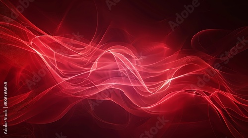 Wallpaper Mural solid red abstract background Torontodigital.ca