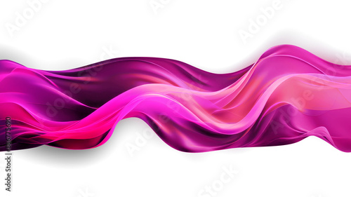 Pink magenta swirly wave phone wallpaper