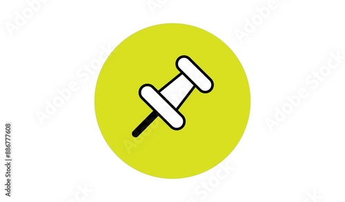 thumb pin icon