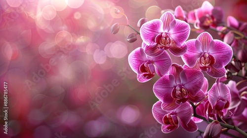 Flower on background, a picture of gorgeous color. Blossoming and vibrant, it's a wonderful floral display.