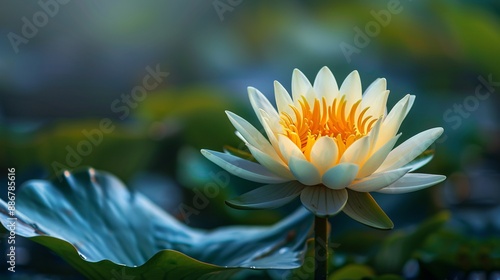 Flower on background, a picture of gorgeous brightness. Blossoming and vibrant, it's a wonderful natural wonder.