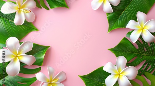 On background, a flower in bloom, adorably spectacular. A colorful greeting, it's an awesome sight to see.