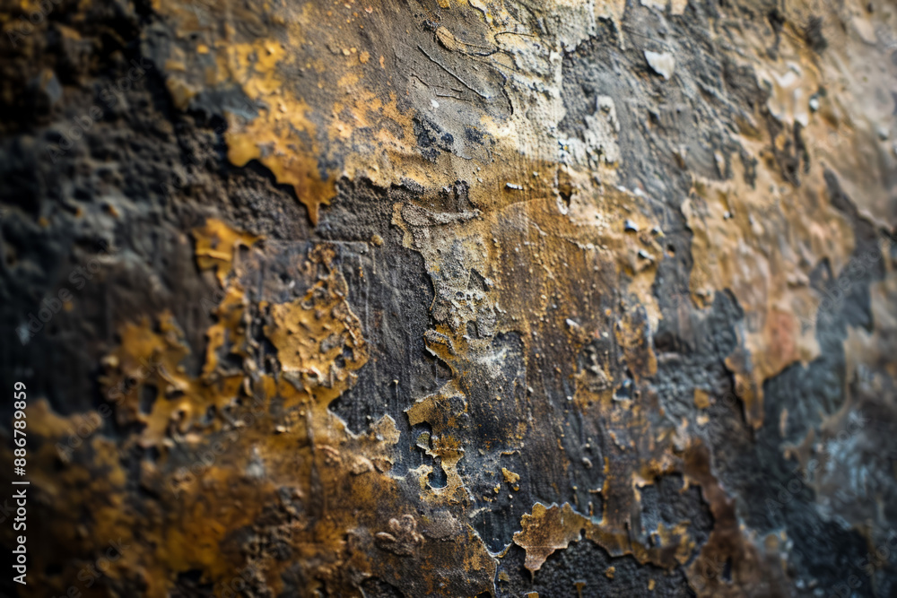 A close-up of a textured, weathered wall. A close-up of a textured, weathered wall.
