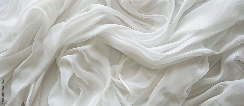 White fabric texture ideal as a copy space image background. White fabric texture ideal as a copy space image background.
