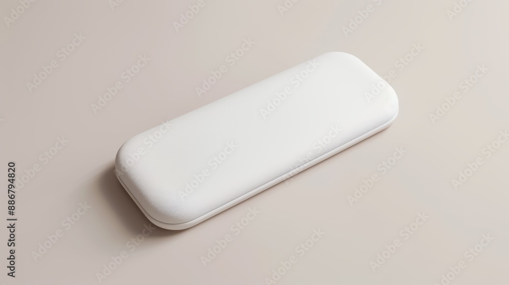 A white object with a pattern on it A white object with a pattern on it