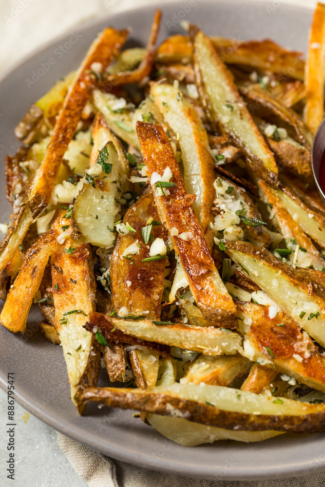 Homemade Rosemary Parmesan French Fries Homemade Rosemary Parmesan French Fries