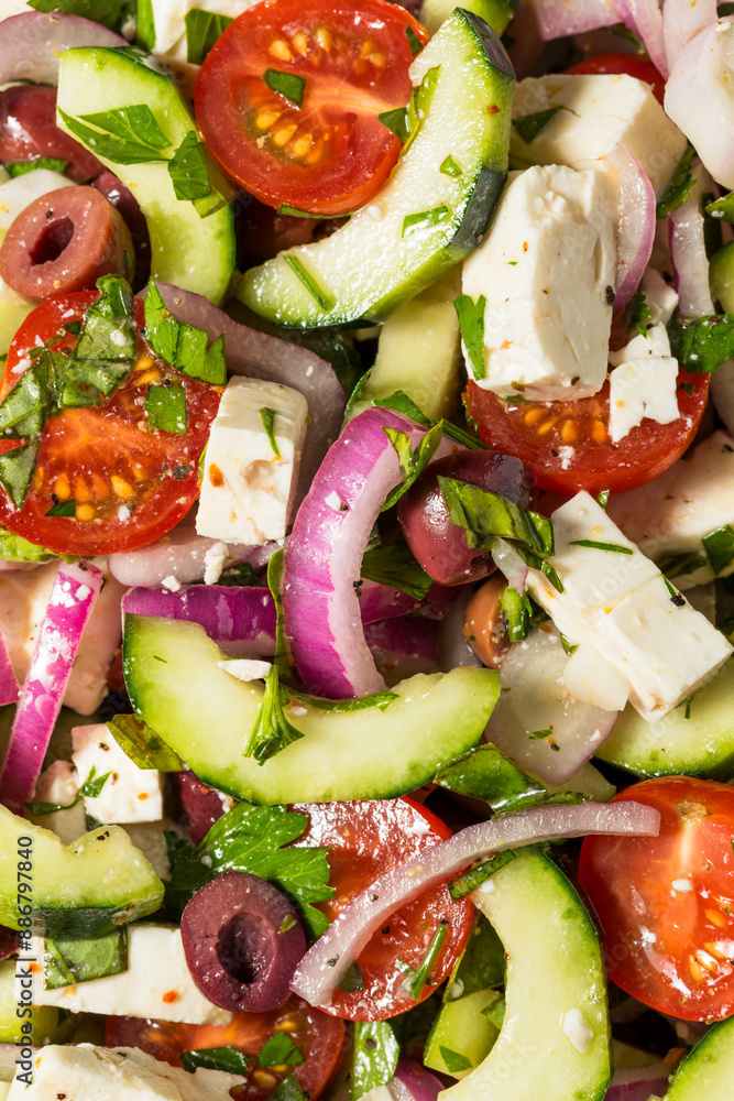 Homemade Greek Peasant Salad Homemade Greek Peasant Salad