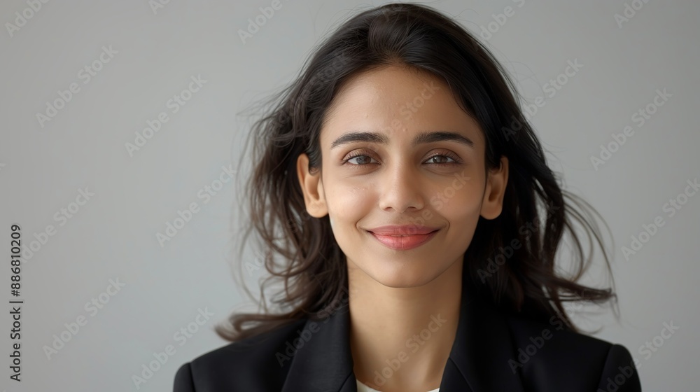 Indian businesswoman smiling while making a presentation in a corporate meeting room representing professional confidence and success Portrait, Realistic Photo, High resolution, Half-body picture, Indian businesswoman smiling while making a presentation in a corporate meeting room representing professional confidence and success Portrait, Realistic Photo, High resolution, Half-body picture,