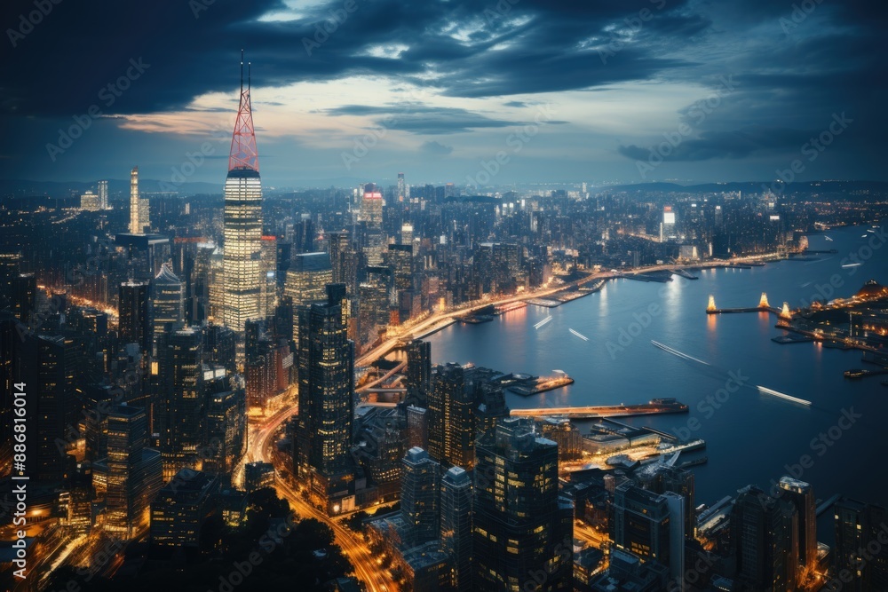 New York City Manhattan fifth avee 5th av us, generative IA New York City Manhattan fifth avee 5th av us, generative IA