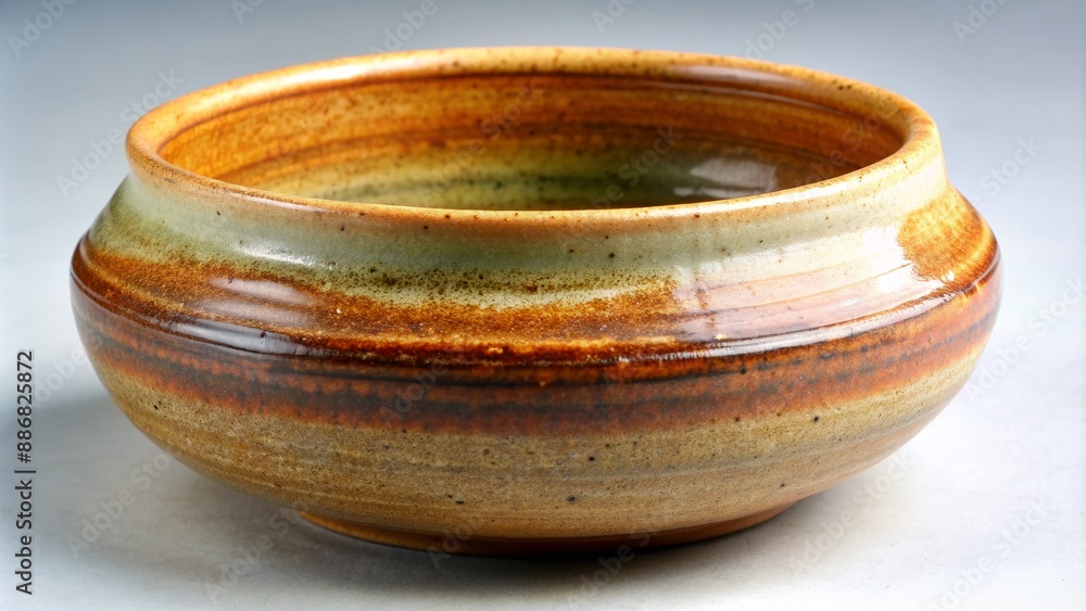 Handcrafted Ceramic Bowl with Earthy Glaze, Pottery, Clay Art, Handmade, Ceramic