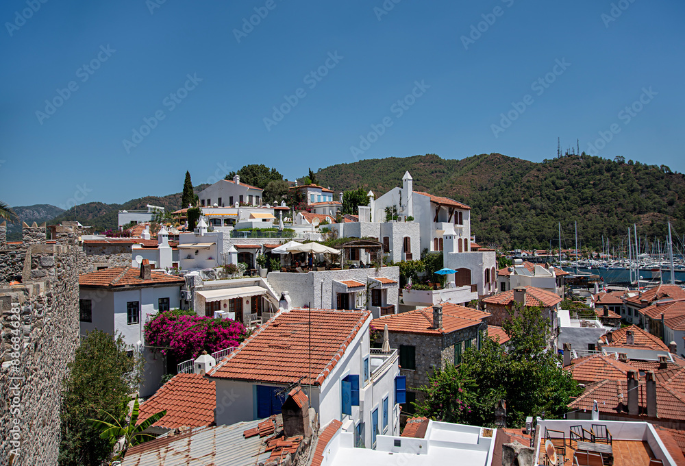 Photography of old town; turkey; house; ancient; historical; holiday; destination; stone; view; tourism; roof, sea; boat, vacation Photography of old town; turkey; house; ancient; historical; holiday; destination; stone; view; tourism; roof, sea; boat, vacation