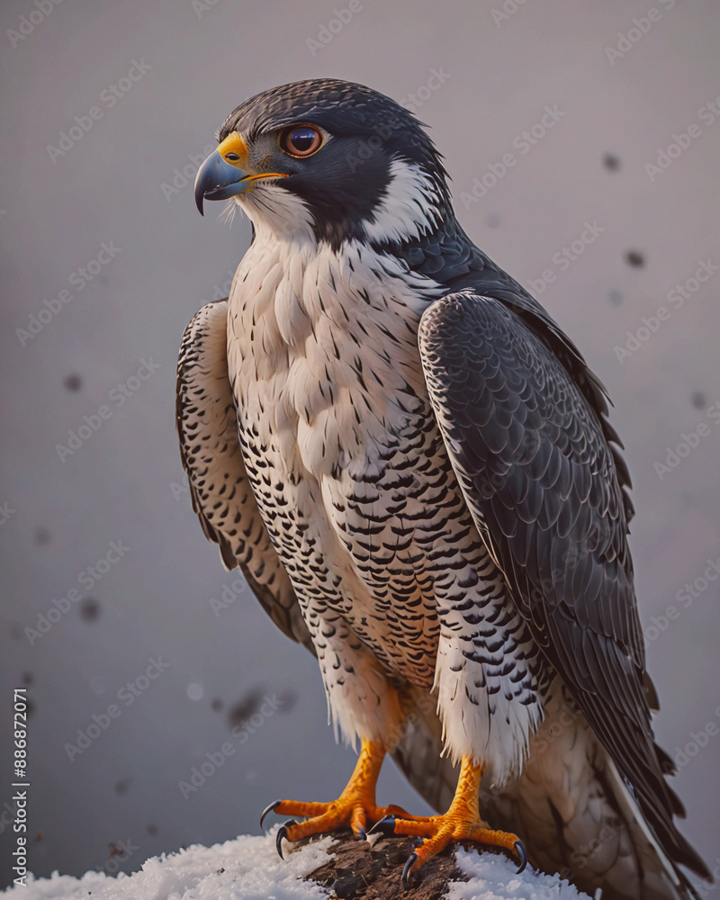 Obraz premium Peregrine Falcon (Falco peregrinus)