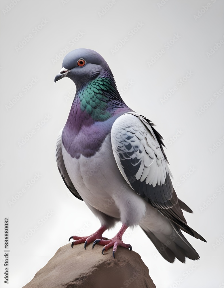 Fototapeta premium close up of a pigeon