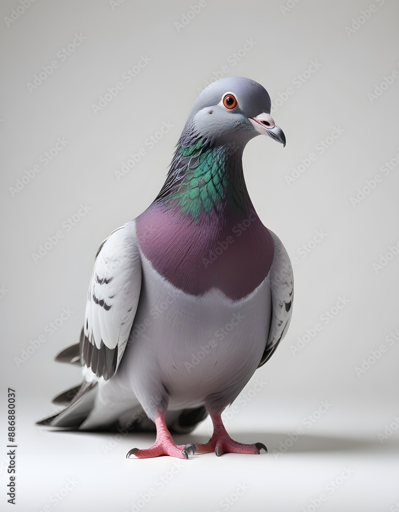 Obraz premium pigeon on a branch