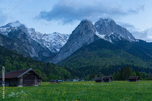 Berglandschaft Alpen  Garmisch-Partenkirchen