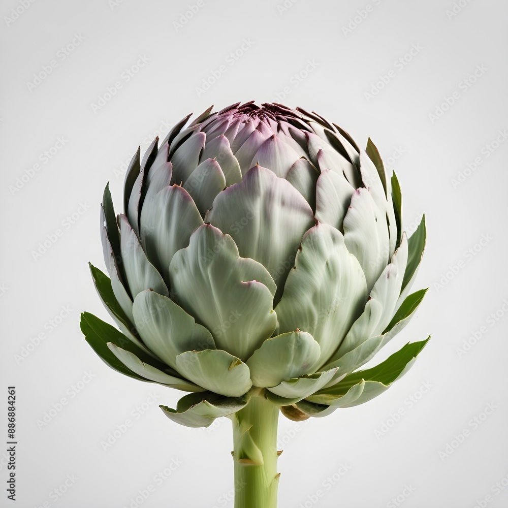 Fototapeta premium artichoke on a white background