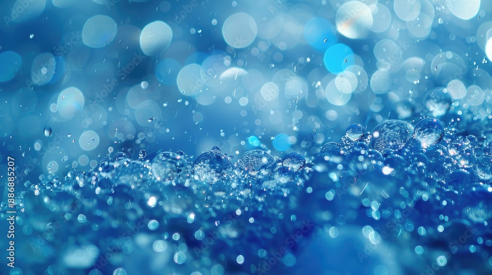Water Crystalline Azure Diamonds. Generative AI Water Crystalline Azure Diamonds. Generative AI