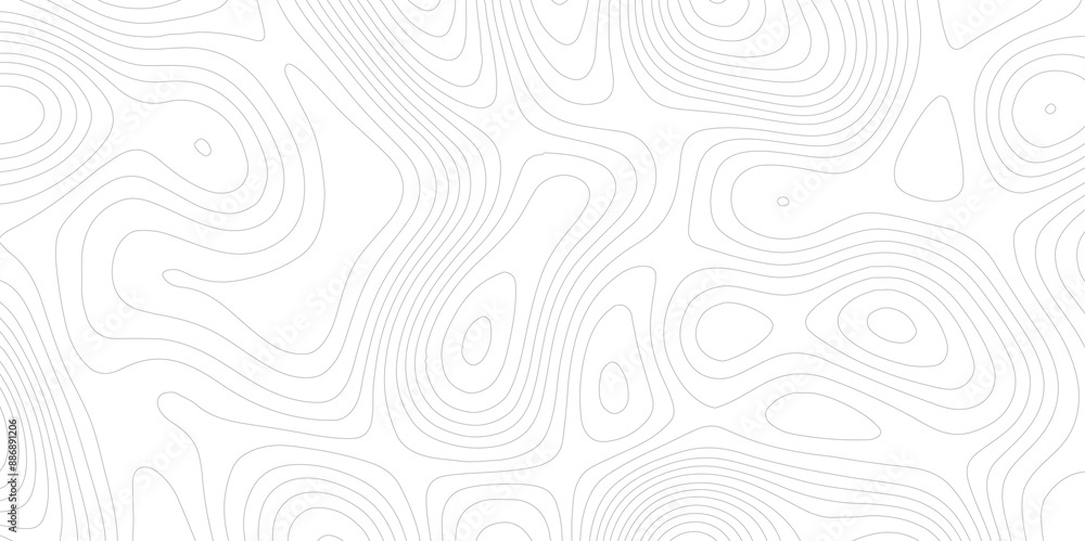 Contour geography wavy topographic line map. Geography map grid ...