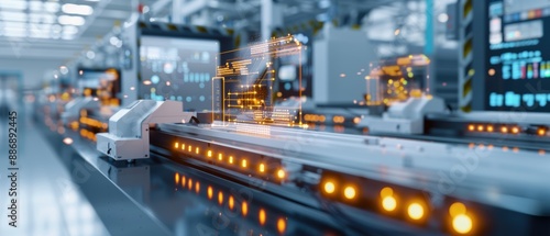 Skilled Technicians Operating Automated Machinery in a Modern Processing Plant