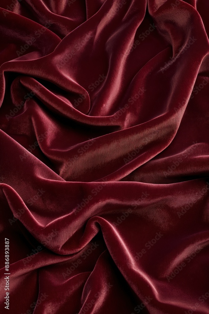 Red velvet fabric texture close-up. Crumpled folds create depth and interest. Rich red color dominates with brown and gray undertones. Ideal for design, fashion, and lifestyle projects. Red velvet fabric texture close-up. Crumpled folds create depth and interest. Rich red color dominates with brown and gray undertones. Ideal for design, fashion, and lifestyle projects.
