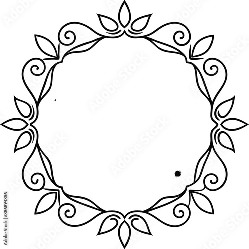 Decorative frame line art . decorative, border, design, decoration, pattern, ornament, frame, retro, vintage, elegant, background