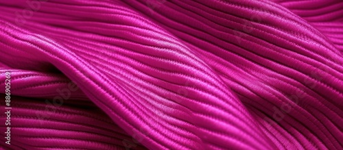 Pink Pleated Fabric Texture