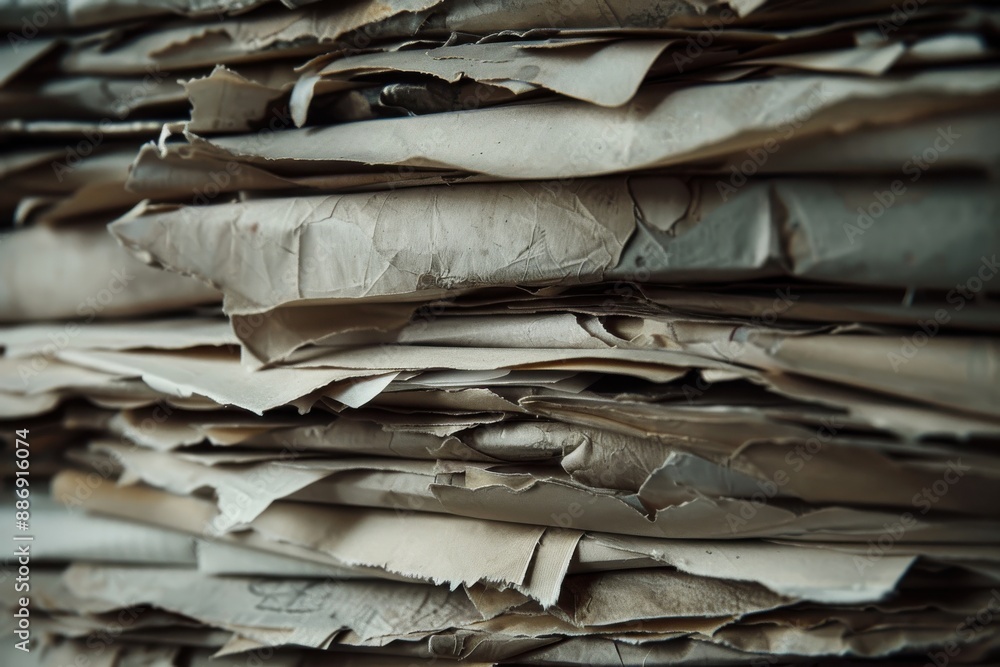 Fototapeta premium Pile of document files
