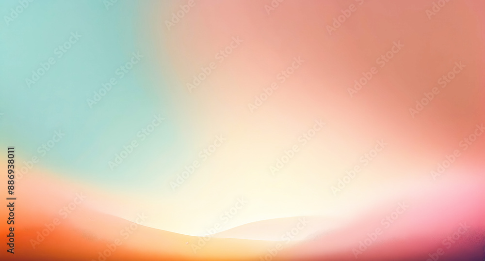 Abstract Gradient Background in Soft Pastel Colors Abstract Gradient Background in Soft Pastel Colors