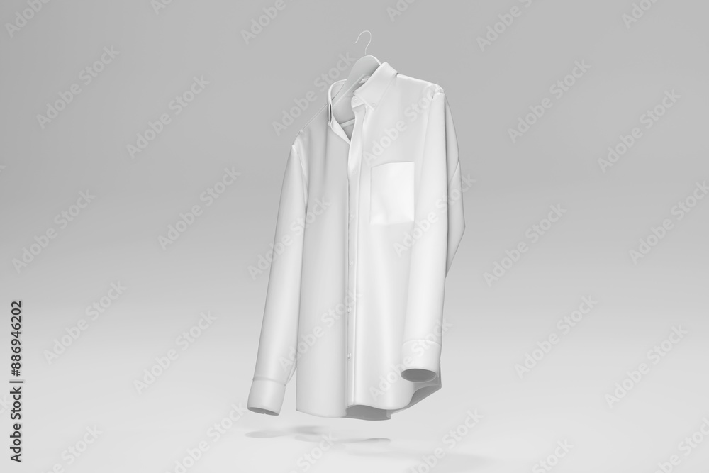 Fototapeta premium Long Sleeve T-Shirt Mockups Blank