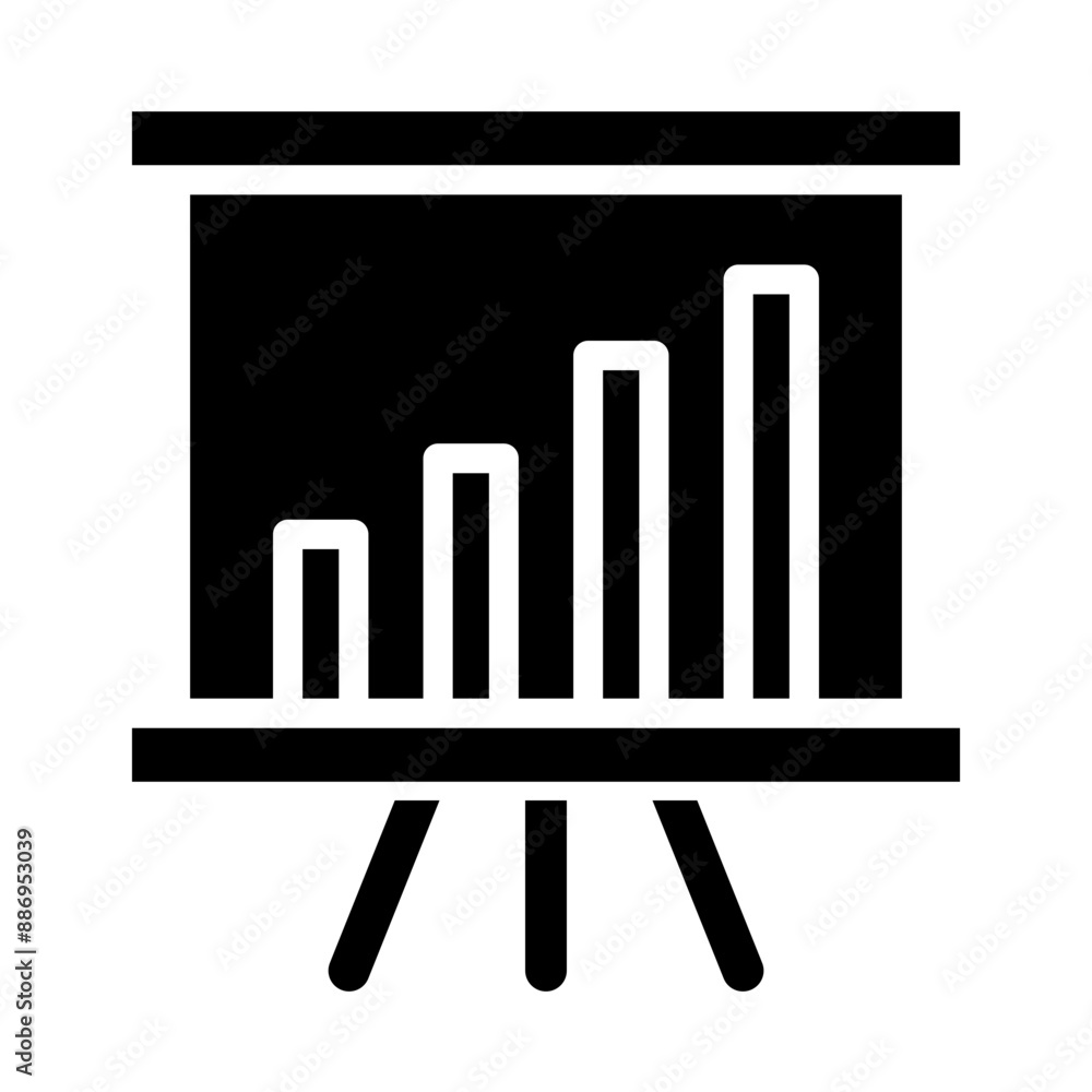 Statistics Vector Glyph Icon Design Statistics Vector Glyph Icon Design