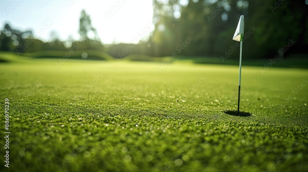 Obraz premium Golf Course Green